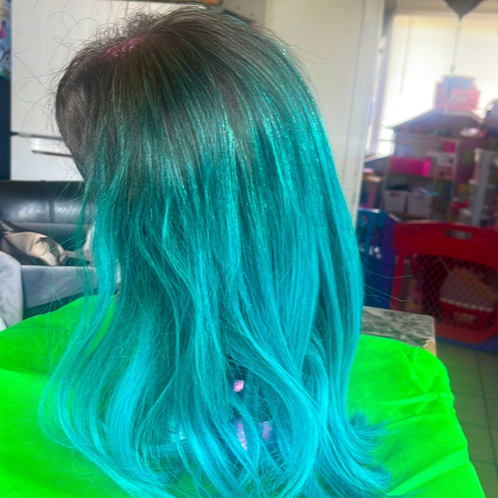Wig genuine remy hair